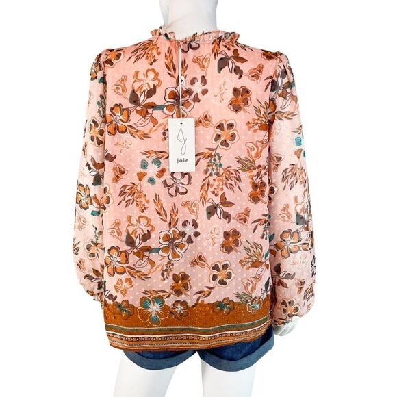 Joie Floral Long Sleeve Blouse - Picture 9 of 12